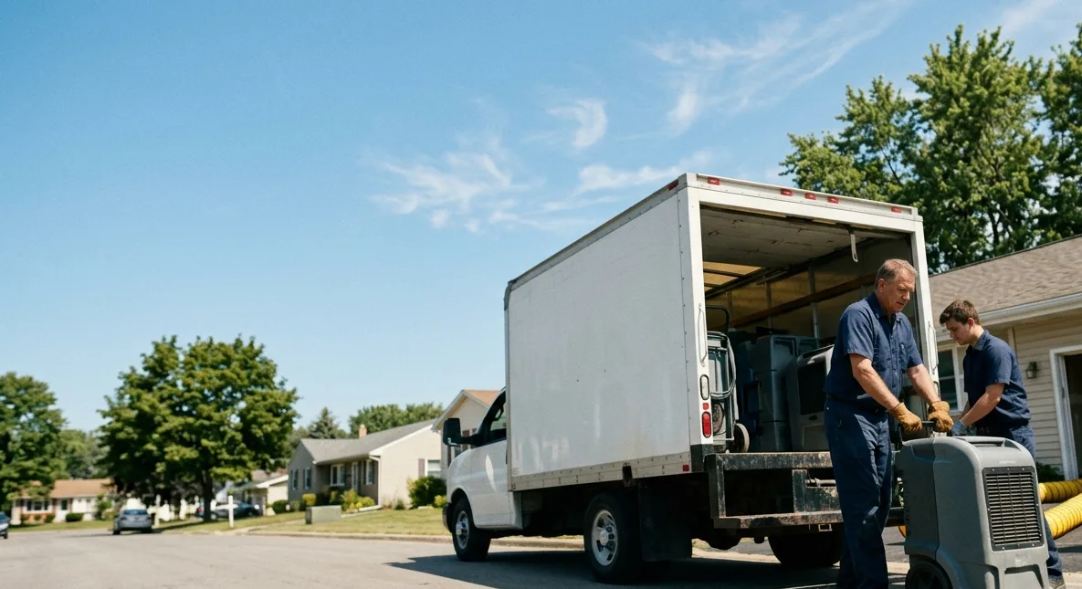 Water Damage Cleanup in Rhodesdale, MD near me